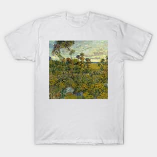 Vincent Van Gogh- Sunset at Montmajour T-Shirt